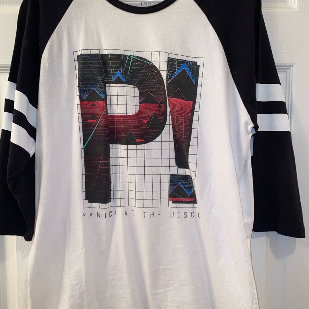 Women’s Panic! At The Disco baseball tee